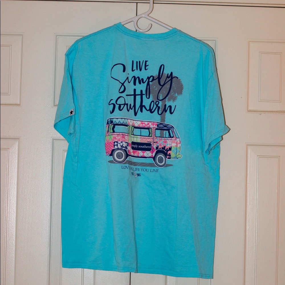 Blue Simply Southern Volkswagen Tee